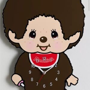 Urban Outfitters Monchhichi Clock
